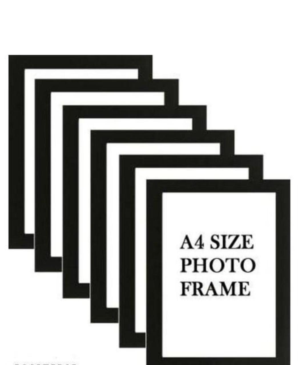 Photo frame A4 SIZE (Pack of 6)