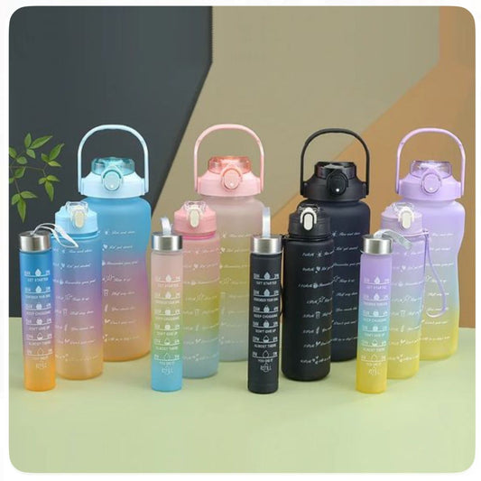 Water Bottle Combo Set (2L, 900ML, 300ML)