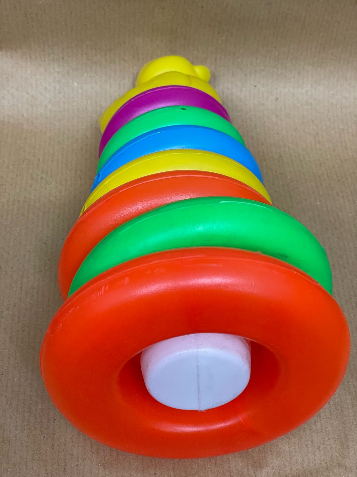 Storio Educational Learning Stacking Multicolour 7 Rings Baby Toys for Toddlers Kids 1 Year Old and Above, 7 Pieces