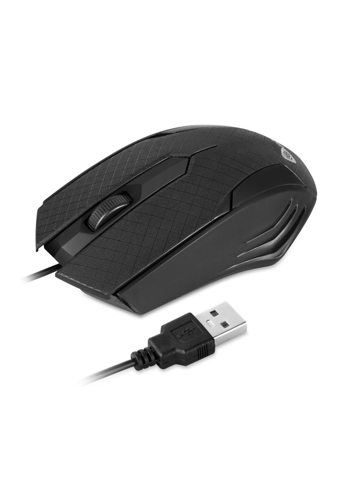 Enter CURSOR Wired Ambidextrous Optical Mouse (USB 2.0, USB 3.0, Black) (PACK OF 2)