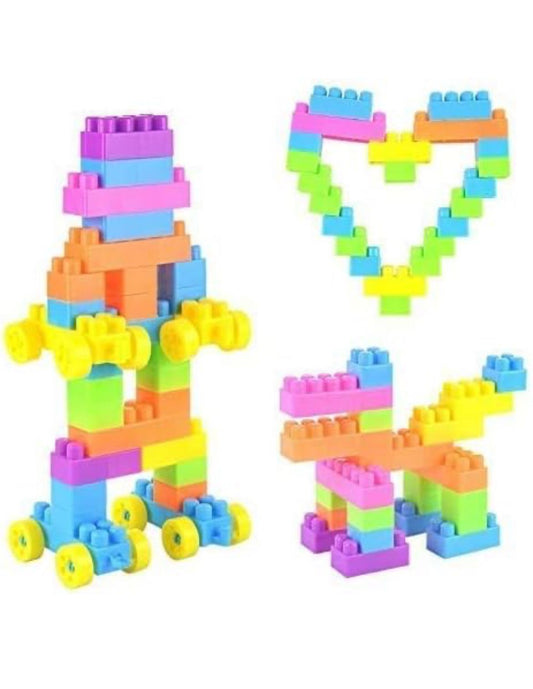 ZUED Building Blocks for Kids,Blocks for Kids, (Approx100 Piece) (Train Building Block)