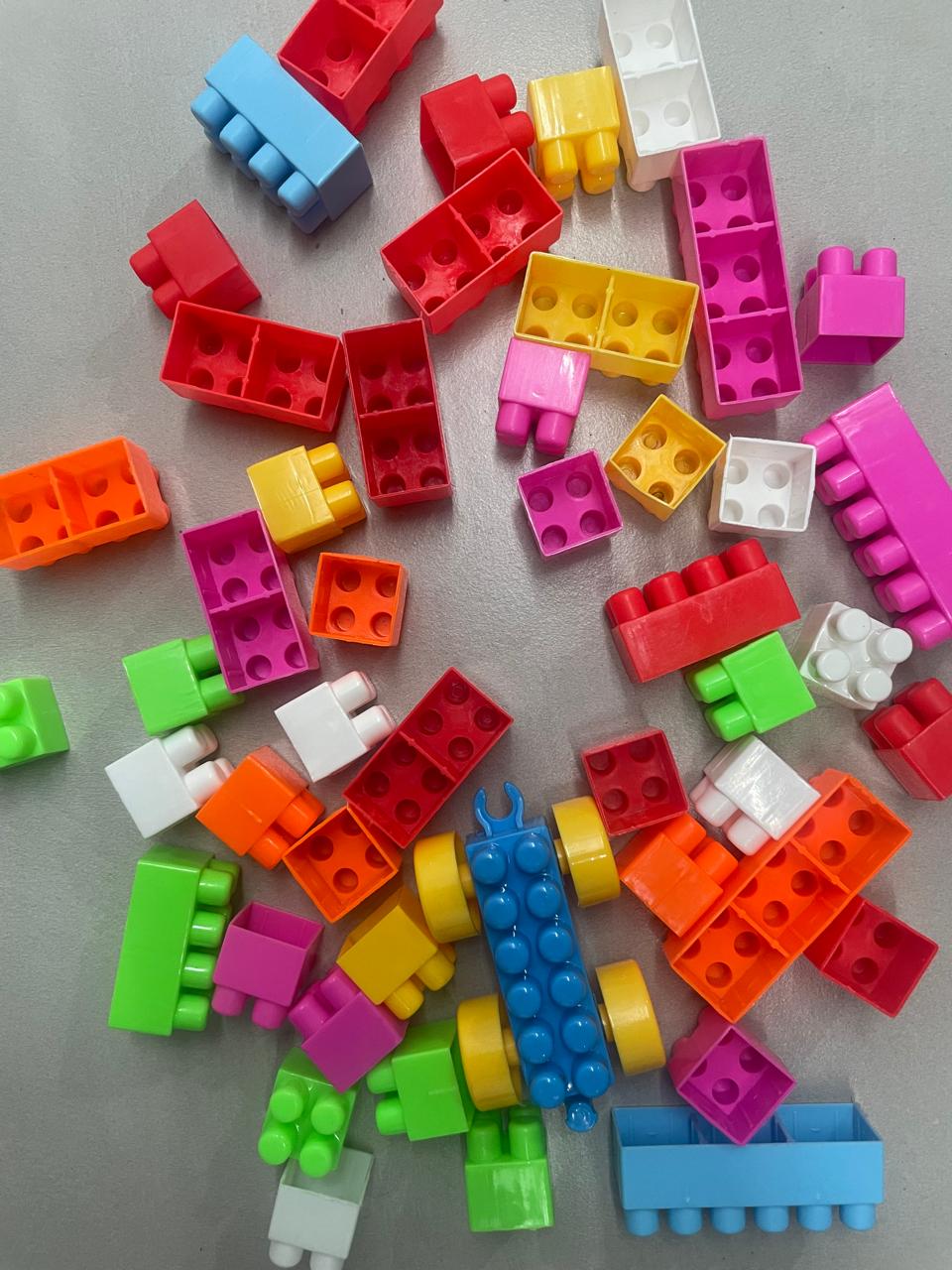 ZUED Building Blocks for Kids,Blocks for Kids, (Approx100 Piece) (Train Building Block)