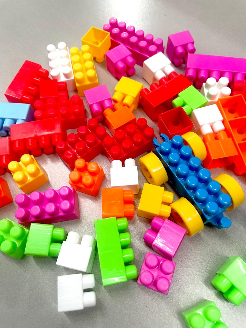 ZUED Building Blocks for Kids,Blocks for Kids, (Approx100 Piece) (Train Building Block)