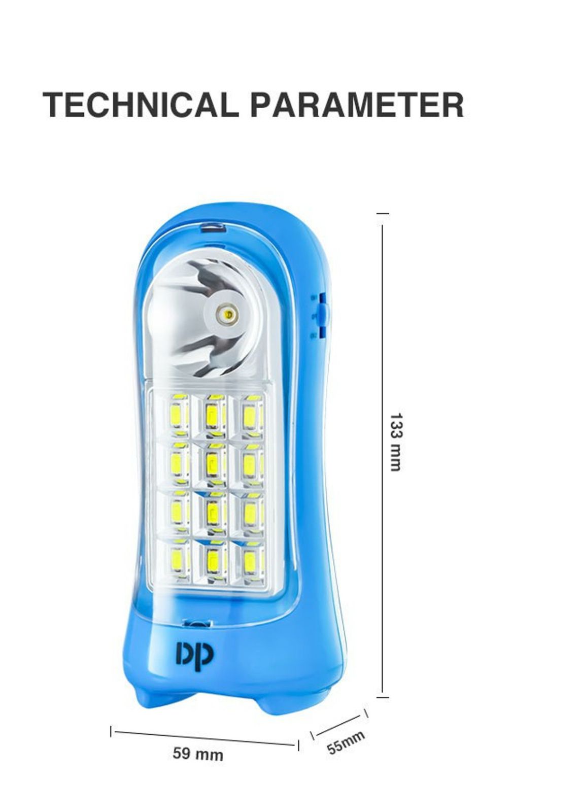 DP led DP 707 5 hrs Lantern Emergency Light (White)