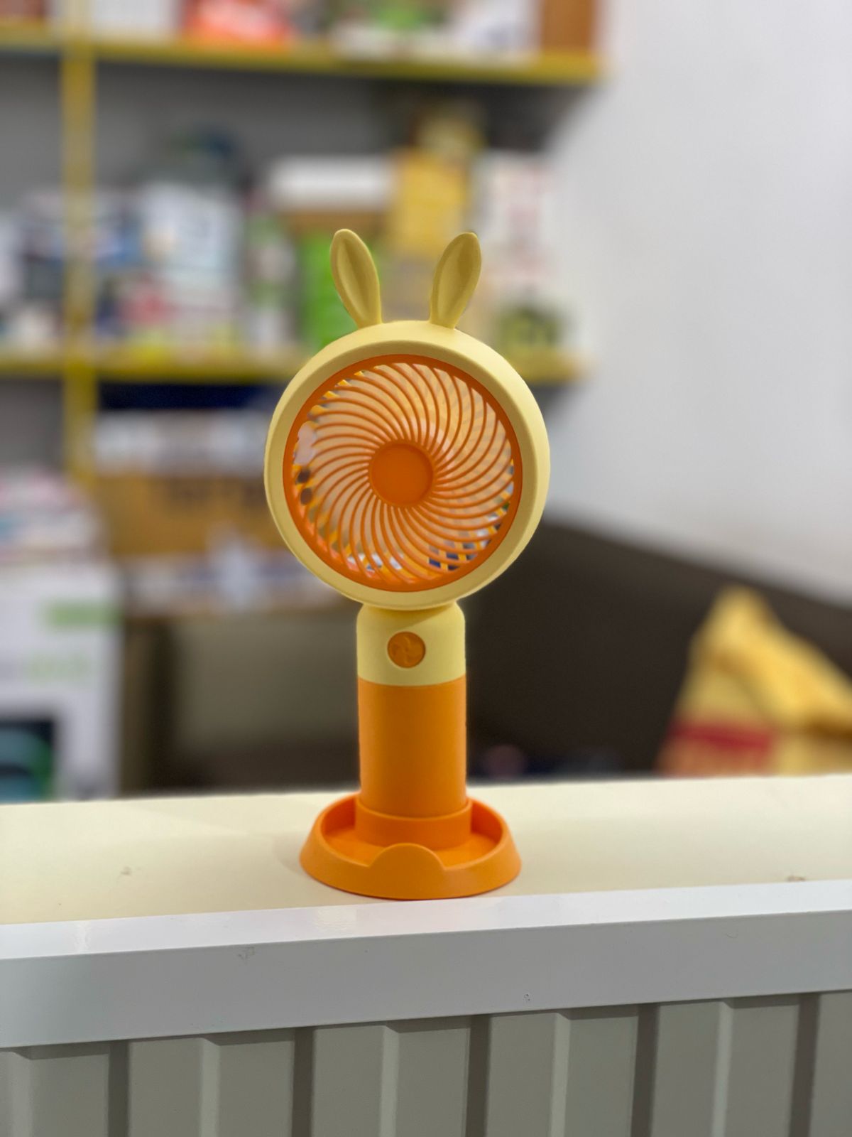 Portable Fan Rechargeable – Charging Hand Fan with Battery & Speed fan | Mini Fan, Small Fan, Handheld Fan – Ideal for Travel, Makeup, Kitchen | Women’s Personal Pankhaa