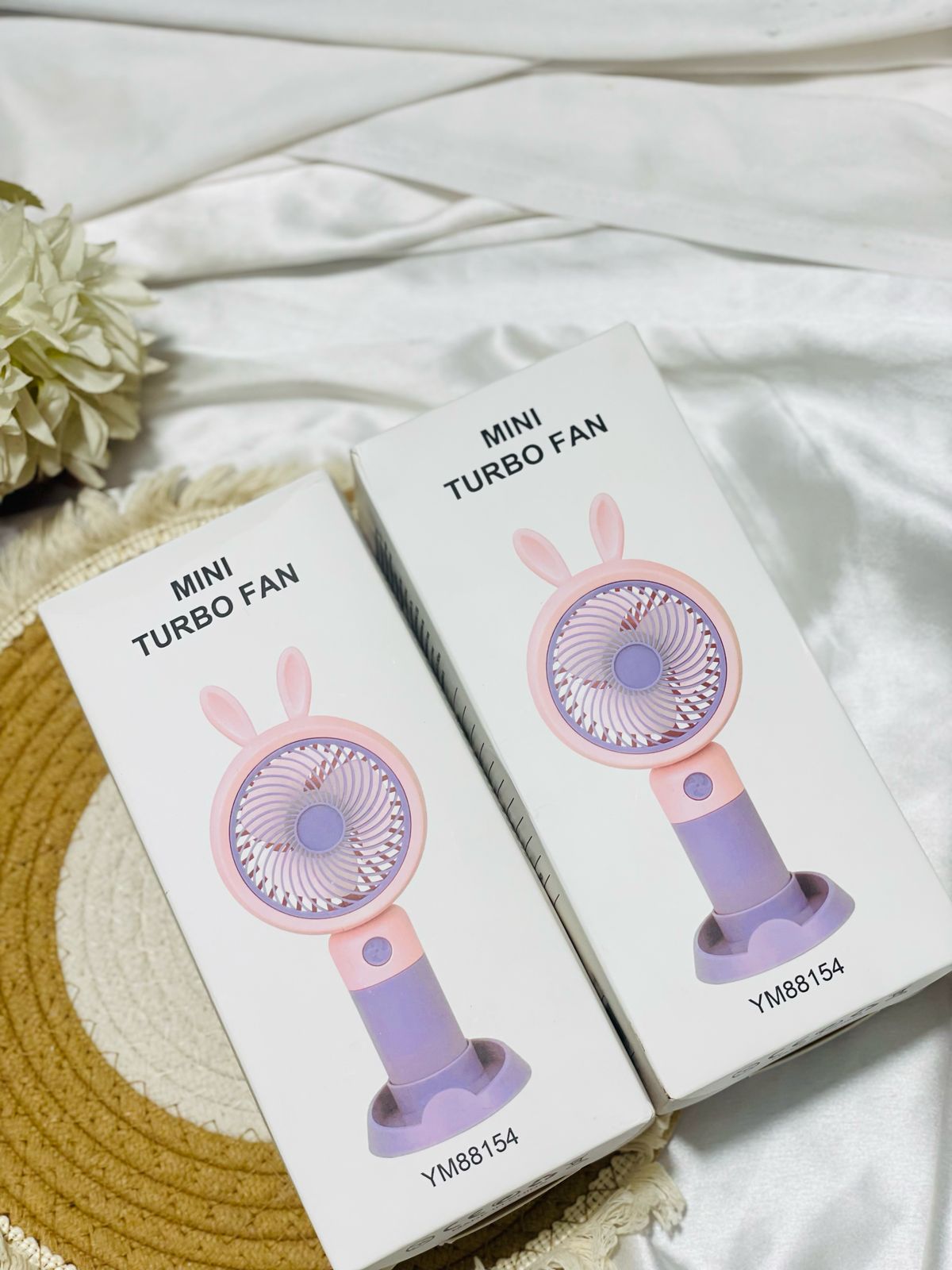 Portable Fan Rechargeable – Charging Hand Fan with Battery & Speed fan | Mini Fan, Small Fan, Handheld Fan – Ideal for Travel, Makeup, Kitchen | Women’s Personal Pankhaa