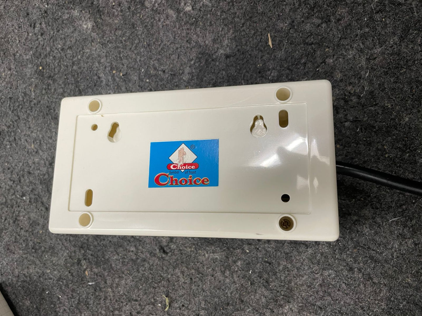 ZUED | 2+2| 6 Amp /10 Amp 2 Socket 2 Switch with Led Indicator Power Extension Board | Power Strip | Extension Cord  (2 Mtr Wire) (2 METRES)