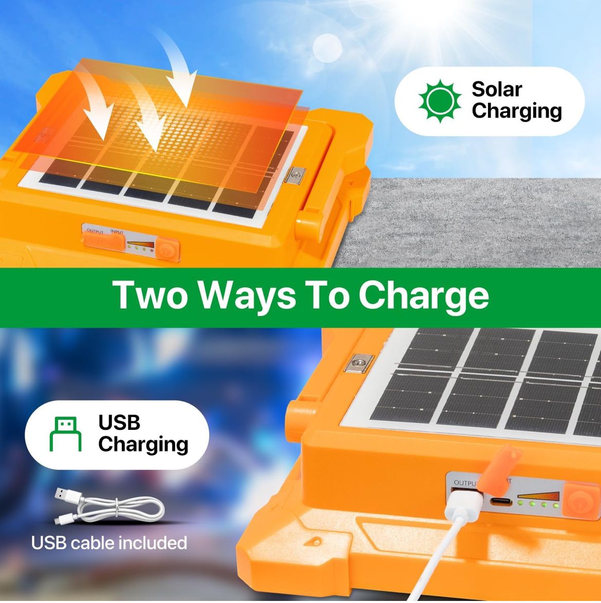 Portable LED Work Solar Light