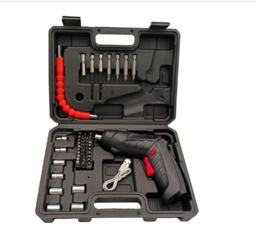 Electric Cordless Screwdriver Kit