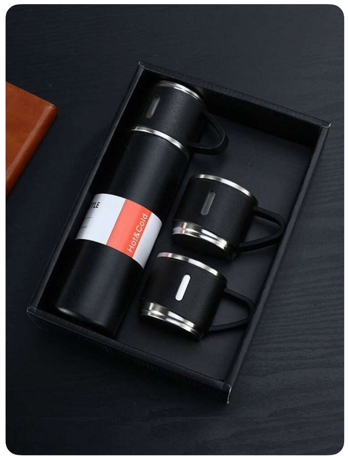 Vacuum Flask Set with 2 Cups