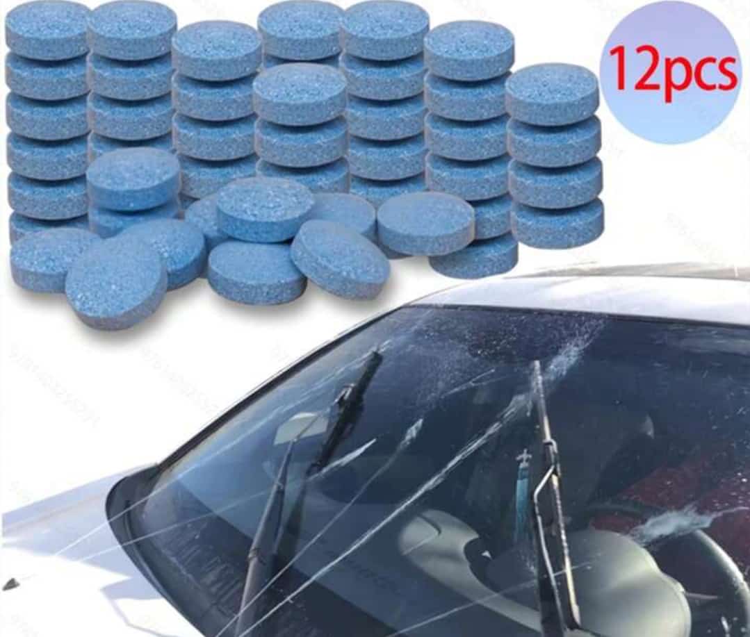 Glass Wiper Cleaning Tablets
