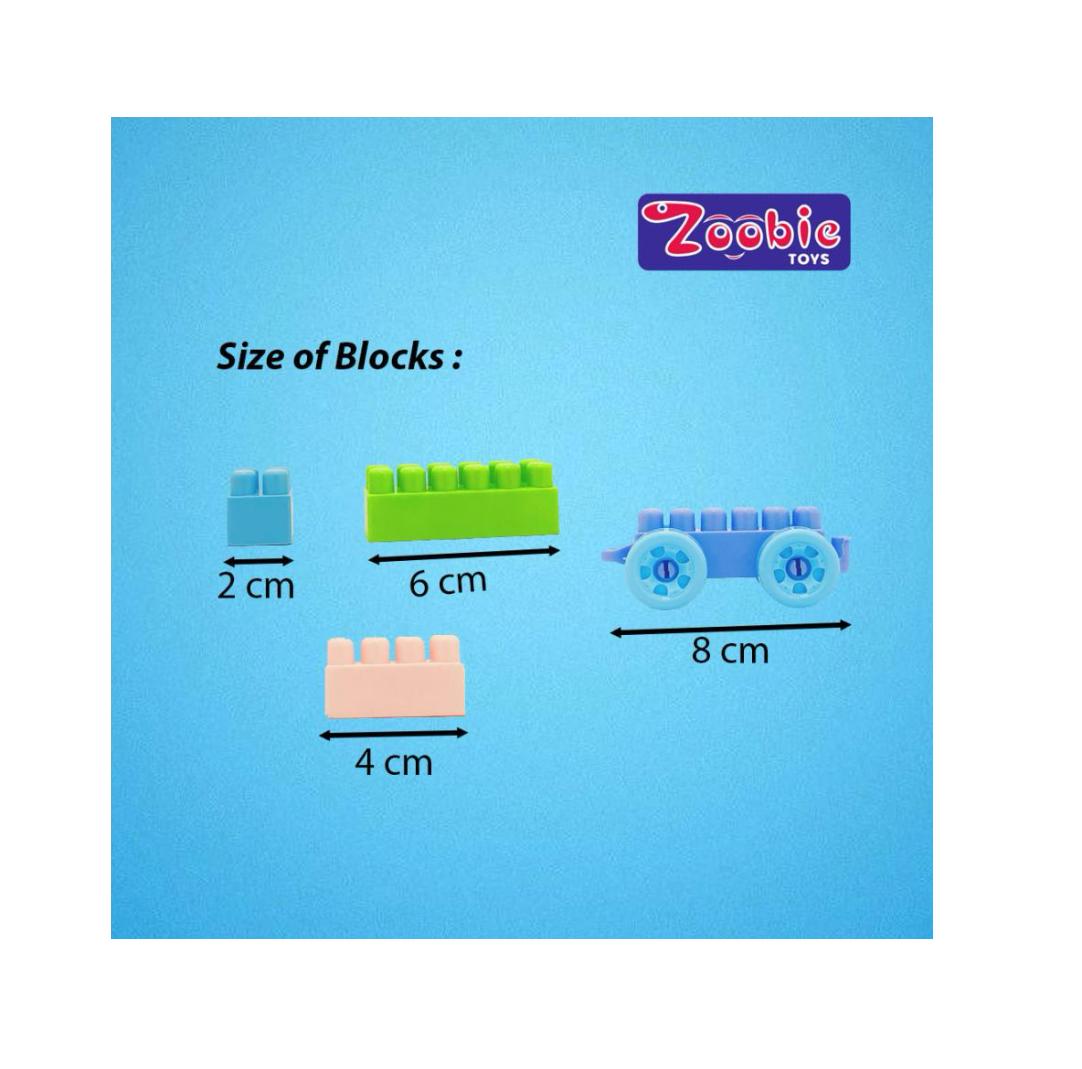 Kids Building Block Toy, Multicolor.