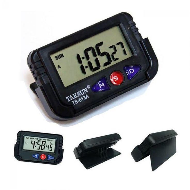 Alarm Clock with Flexible Stand