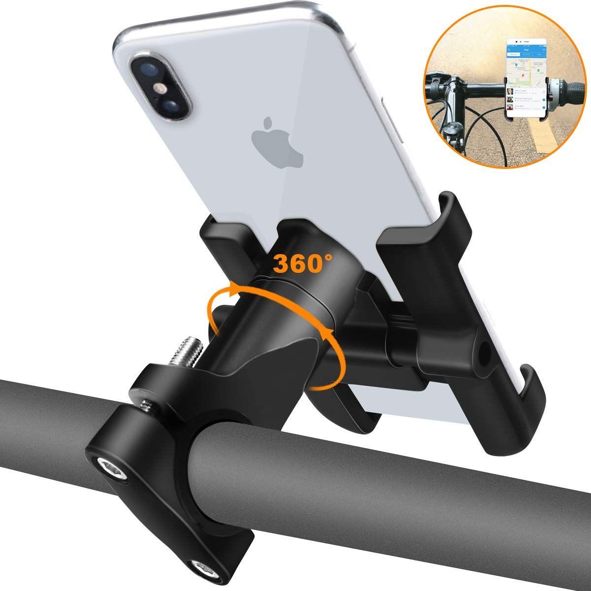 Bike Mobile Holder | Bike Mobile Stand | Bike Mobile Holder Metal Stand