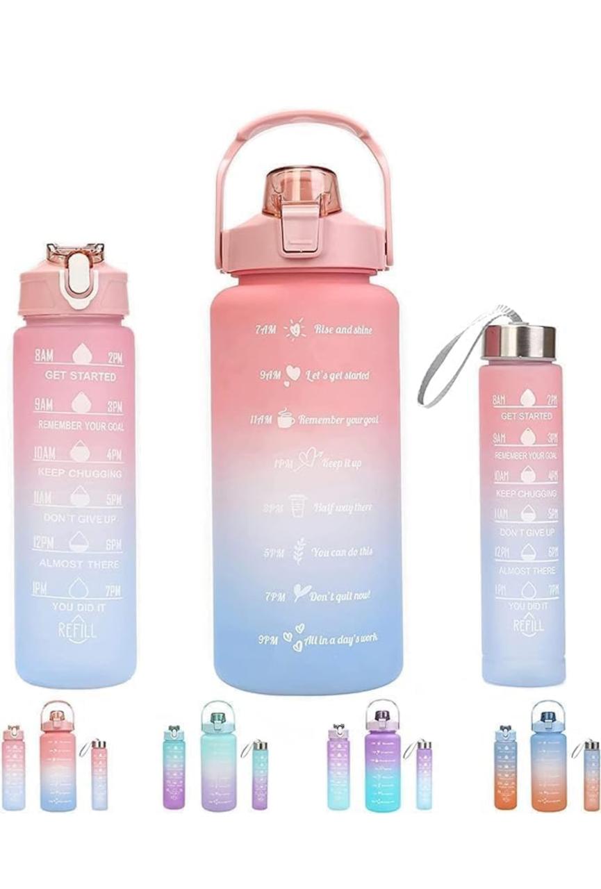Water Bottle Combo Set (2L, 900ML, 300ML)