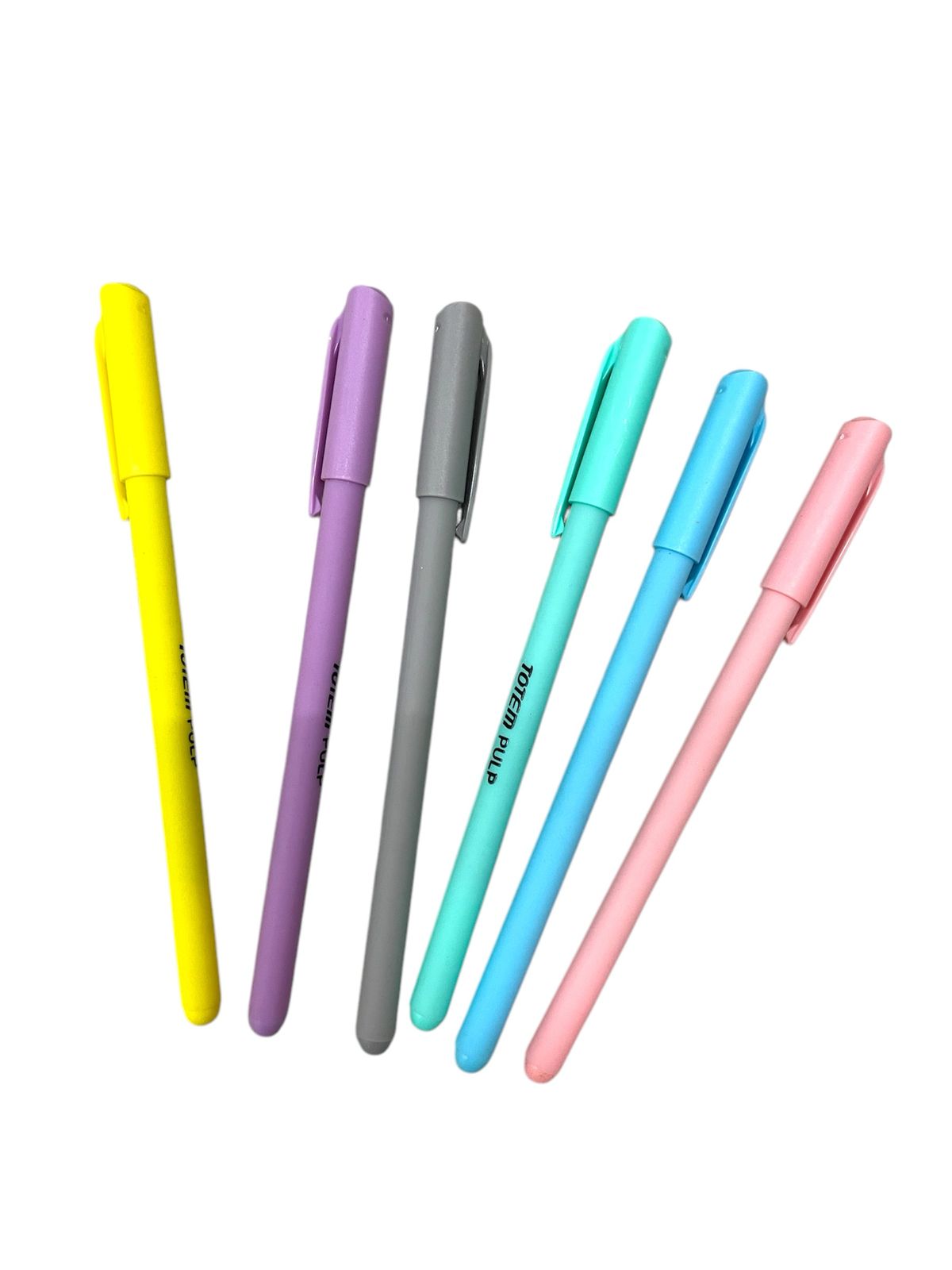 Totem pulp ball pen rubberized body (pack of 50)