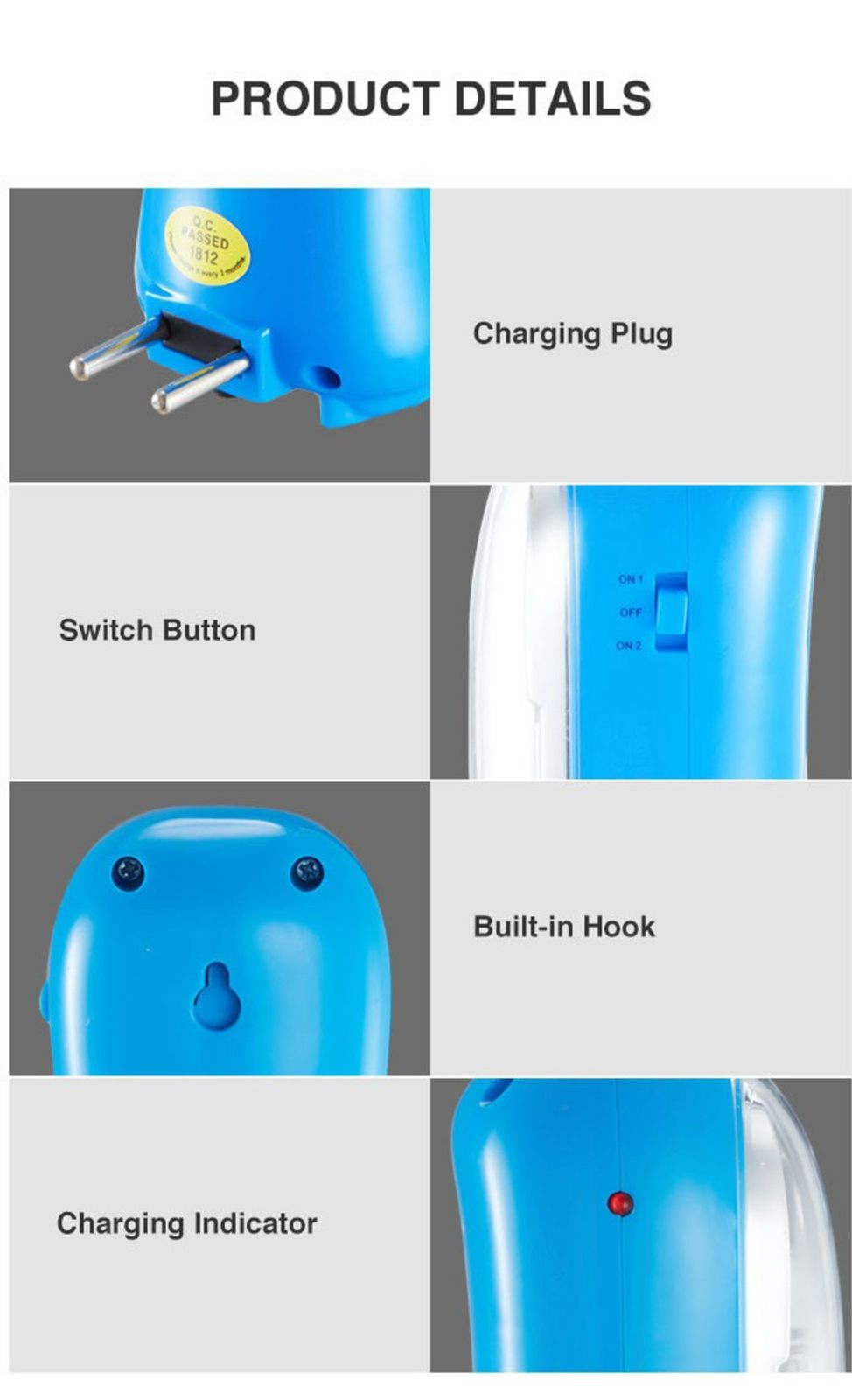 DP led DP 707 5 hrs Lantern Emergency Light (White)