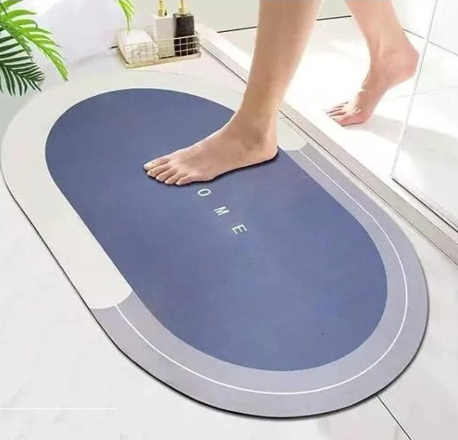Bathroom Door Mat, Anti Slip Floor Mat for Home and Kitchen (All India free delivery with COD)